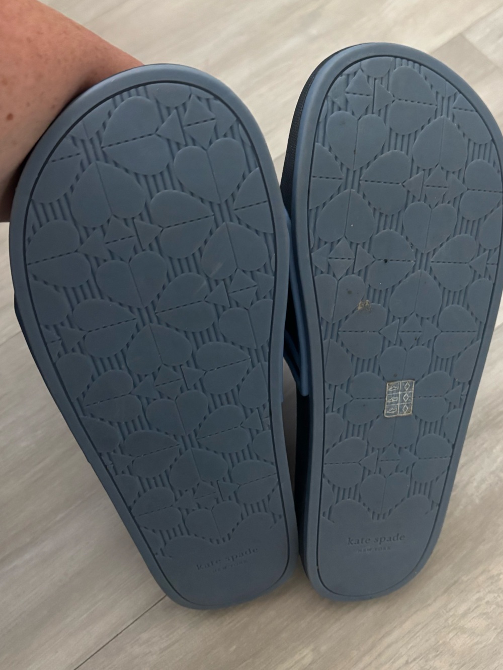 Kate Spade Brigitte Sandal in Navy Blue - Picture 4 of 5